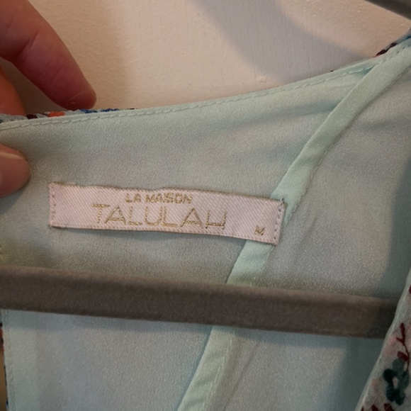 Talulah blue floral dress- Size M - Picture 4 of 8